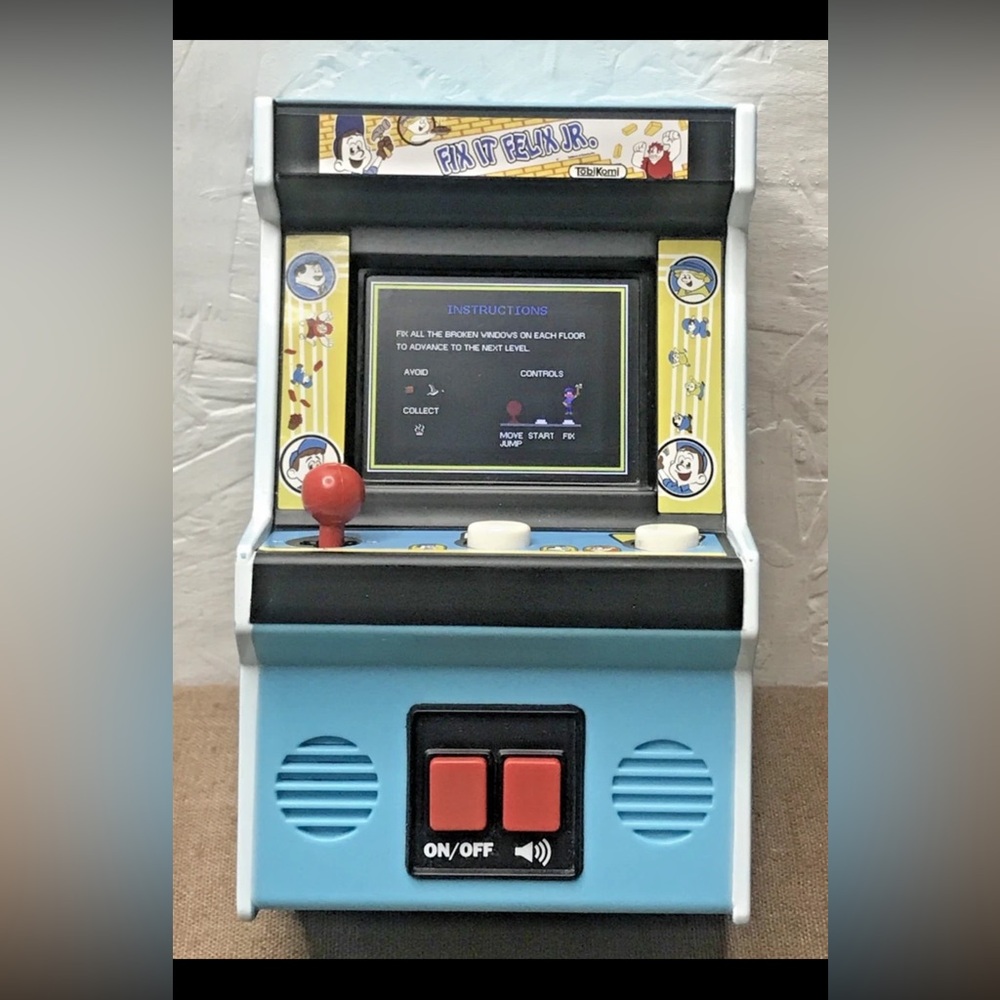 Fix It Felix Jr. Mini Arcade Machine Disney's Wreck It Ralph Tested & Working - Picture 5 of 15